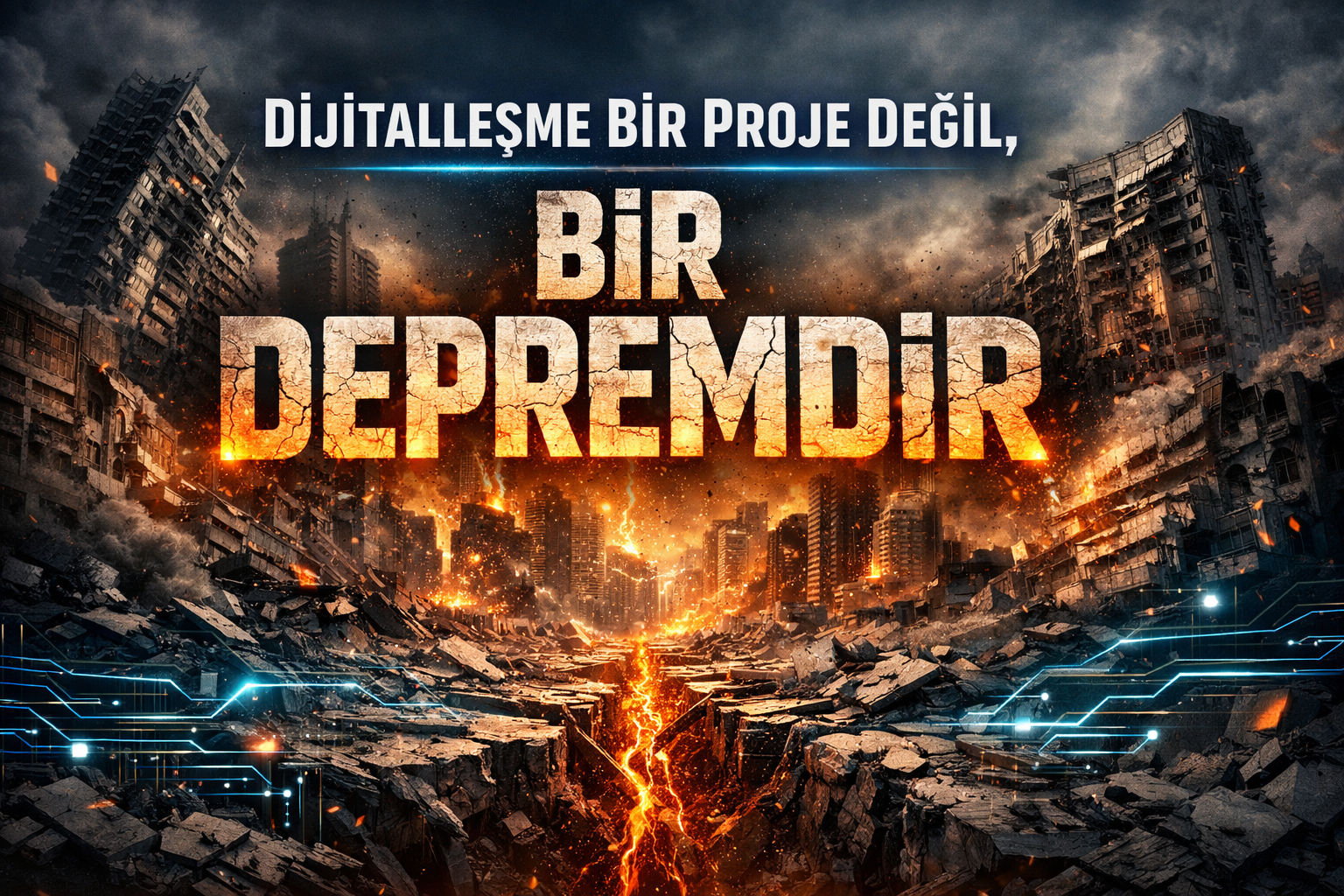 Dijitalleşme Bir Proje Değil, Bir Depremdir