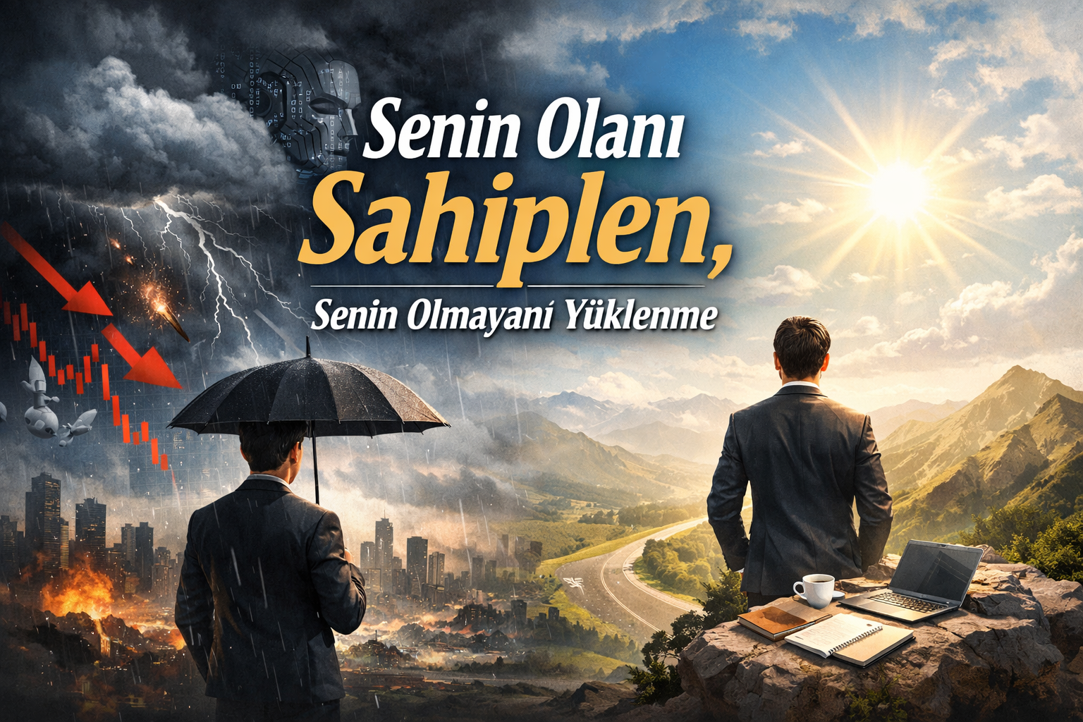 Senin Olanı Sahiplen, Senin Olmayanı Yüklenme.